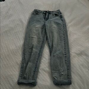 White Fox Boutique Gray Boyfriend Jeans